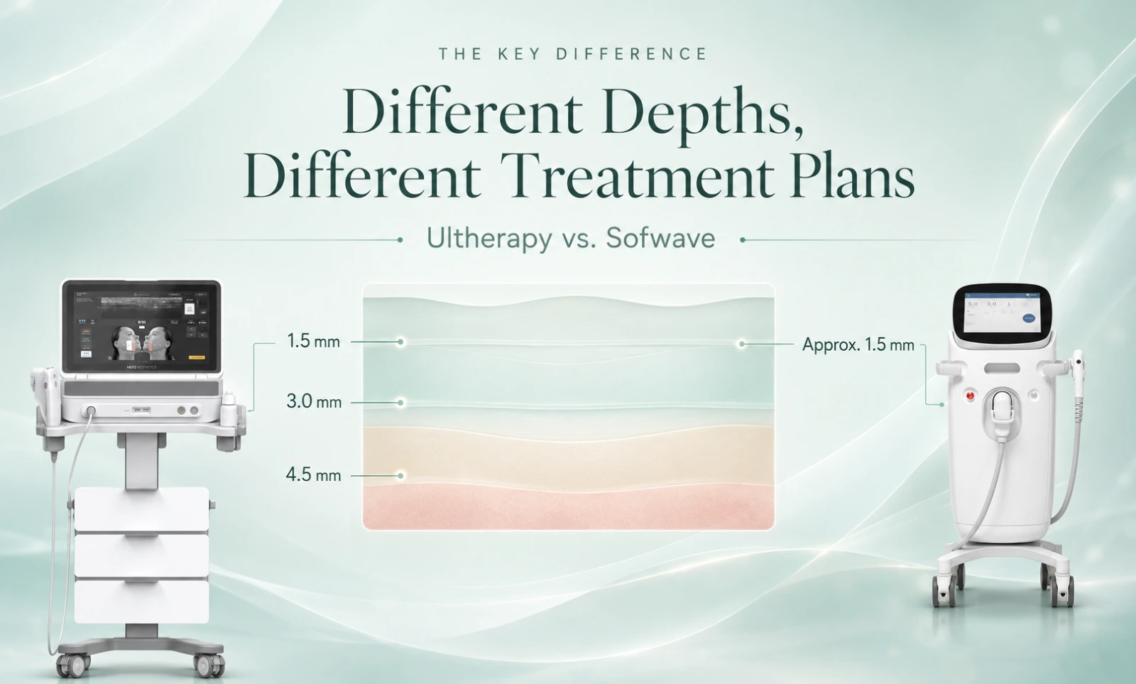 ultherapy vs sofwave in gangnam korea depth 2