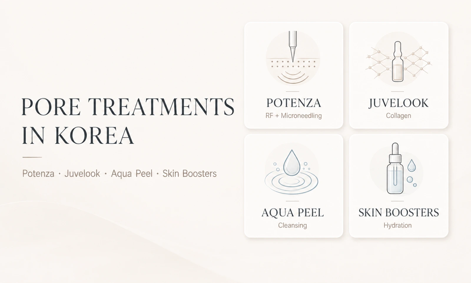 pore treatments in korea potenza juvelook 2