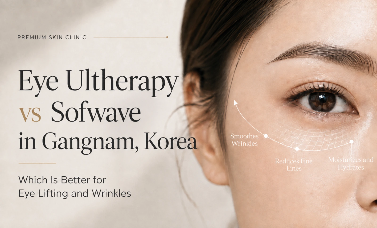 eye ultherapy vs sofwave in gangnam korea 1