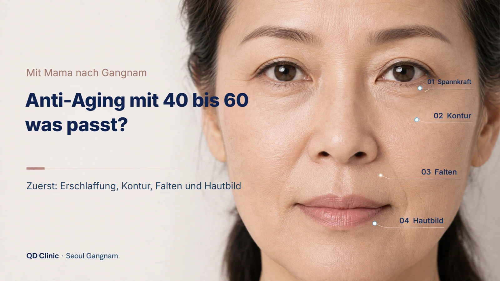 Anti-Aging-Behandlungen für Mütter zwischen 40 und 60 in Gangnam
