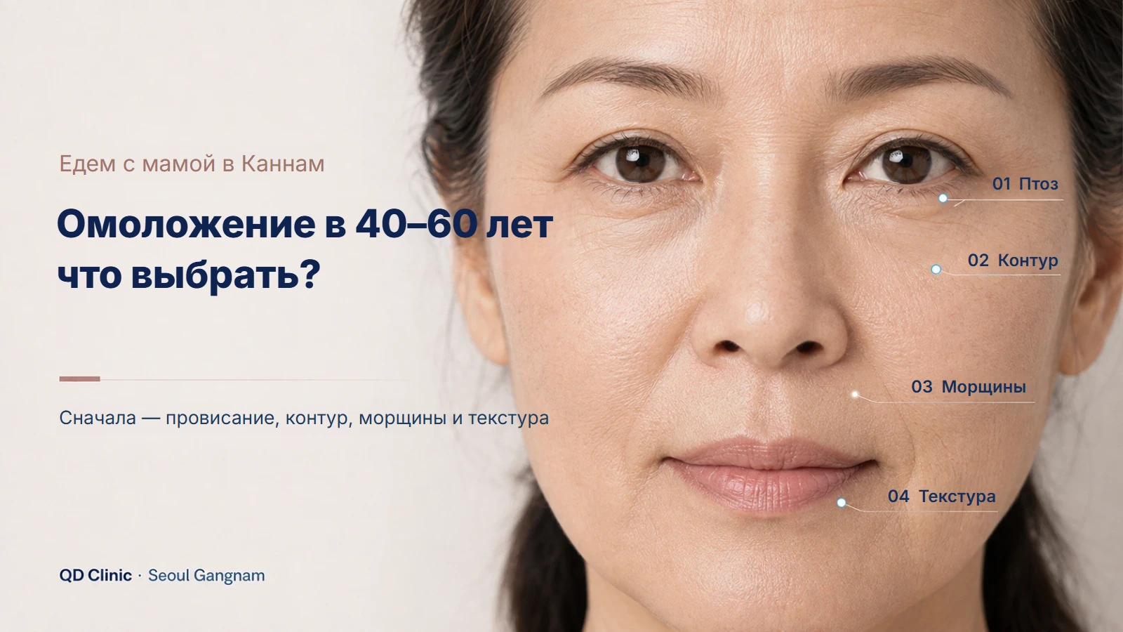 Антивозрастные процедуры для мамы в Каннаме