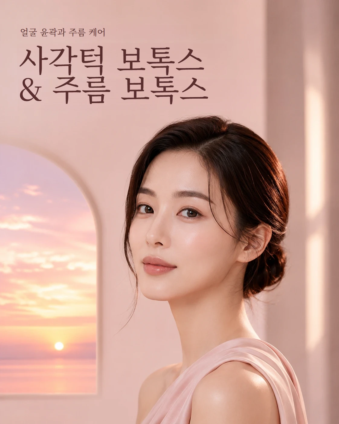 강남 사각턱 보톡스와 주름 보톡스