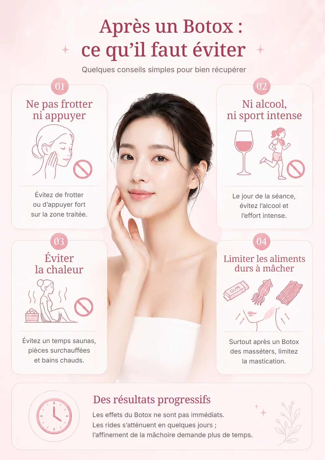 Botox des masséters et Botox anti-rides à Gangnam (2)
