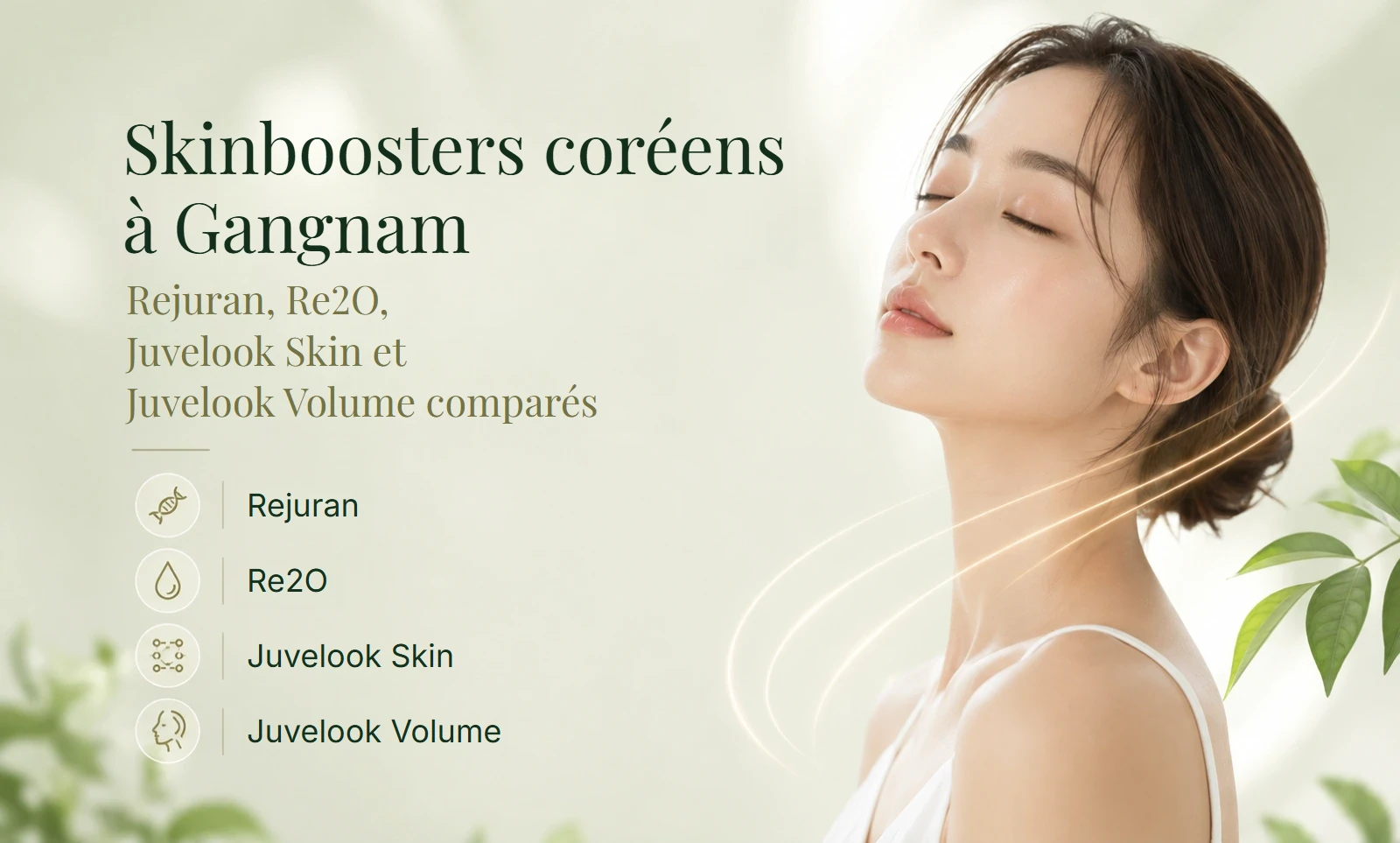 Skinboosters coréens à Gangnam : Rejuran, Re2O et Juvelook