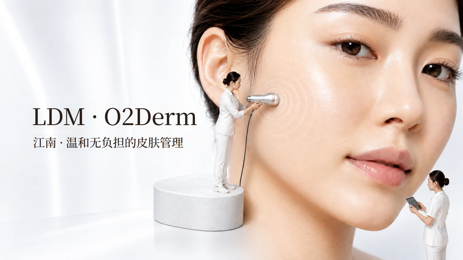 江南 LDM 与 O2Derm 皮肤管理