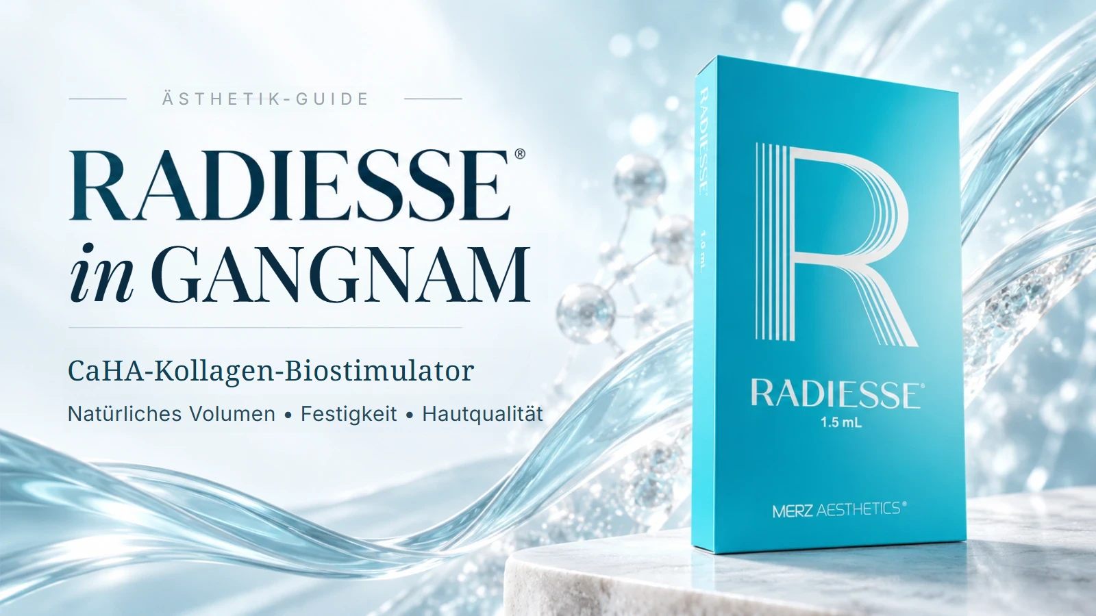 Radiesse in Gangnam, Seoul: CaHA-Kollagenstimulator