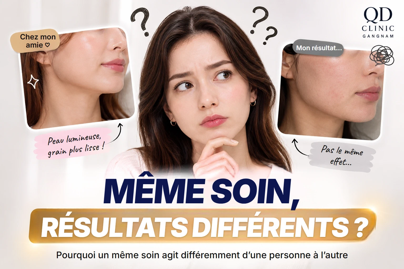 Pourquoi un même soin donne des résultats différents