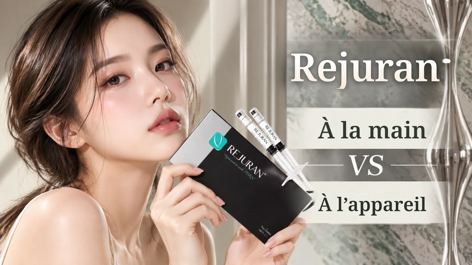Rejuran : injection à la main ou à l’appareil