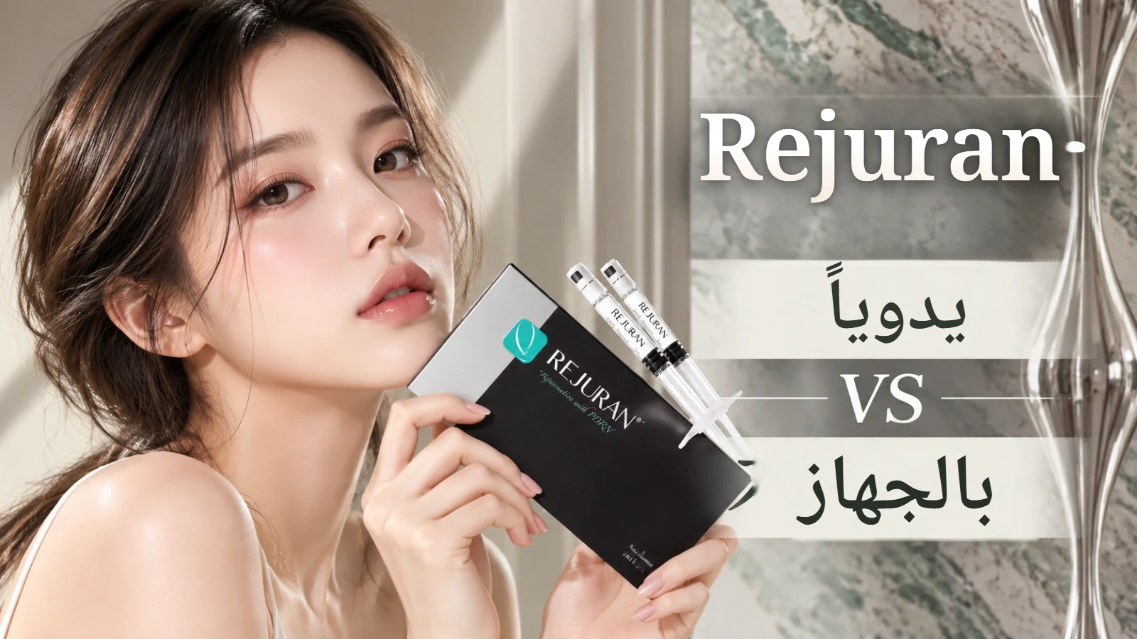 حقن Rejuran يدوياً أم بالجهاز؟ الفرق في الألم ومدة بقاء النتائج
