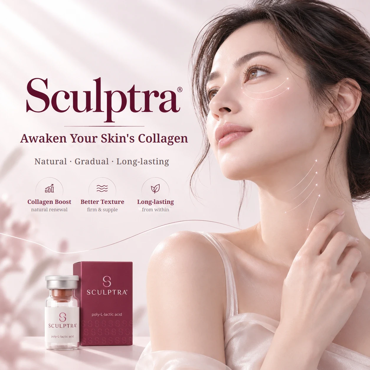 Sculptra PLLA collagen stimulator